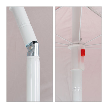 Slunečník 160 cm, červený