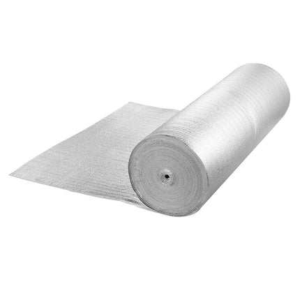 Reflective Insulation Roll, Double-Sided Foil, 48 In x 100 Ft