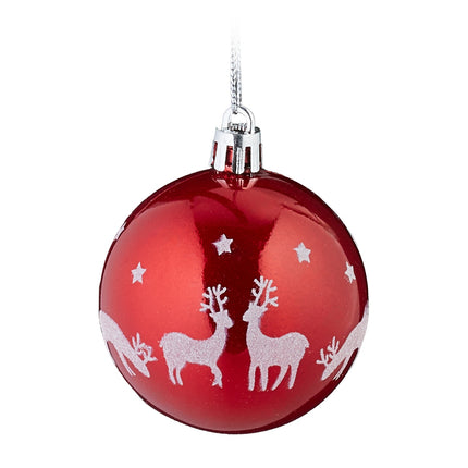Weihnachtskugeln Rentier-Set, 50 Stück