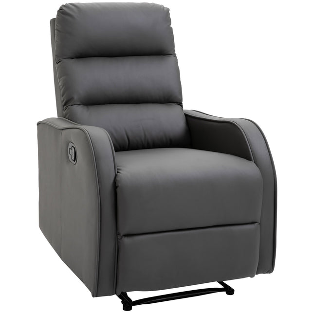 Fauteuil de relaxation avec fonction bascule et inclinable, rotatif, porte-gobelet, chiffon en microfibre