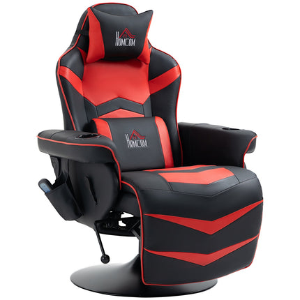 Ergonomischer Relaxsessel, Kunstleder, Massagefunktion