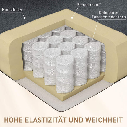 Massagesessel mit Schaukel- und 8-Punkt-Vibrationsfunktion