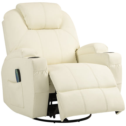 Electric reclining massage chair with rocker & remote control