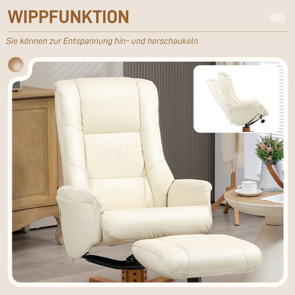 Liege mit Schaukelfunktion & hoher Rückenlehne für das Wohnzimmer