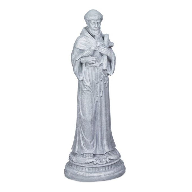 Religiöse Gartenstatue