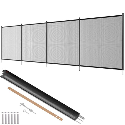 Removable Pool Fence 4 x 12 Ft, Teslin PVC Mesh Safety