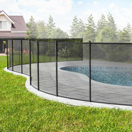 Removable Pool Fence 4 x 12 Ft, Teslin PVC Mesh Safety