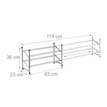Removable shoe shelf