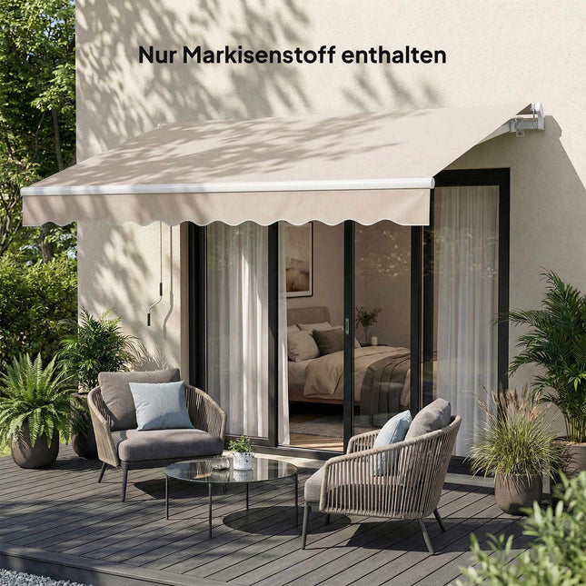 Ersatz-Markisenstoff, 280 g/m² Polyester, UPF 50+