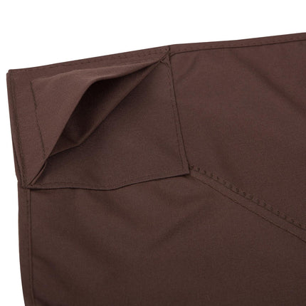 3x3M Kaffee-Ersatzdach für Metallpavillon - Polyester
