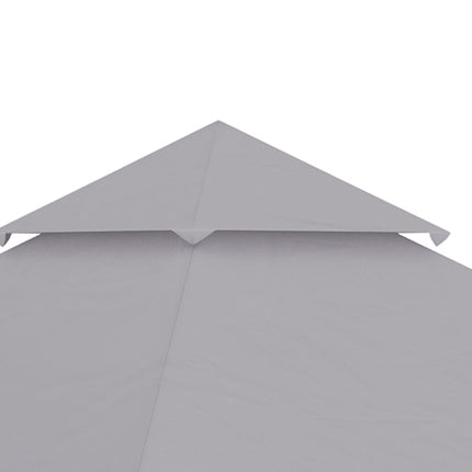 3x3 m Garden pavilion Replacement roof, light grey