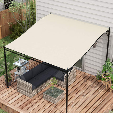 Pergola Canopy 297x243cm, UV protection, Beige