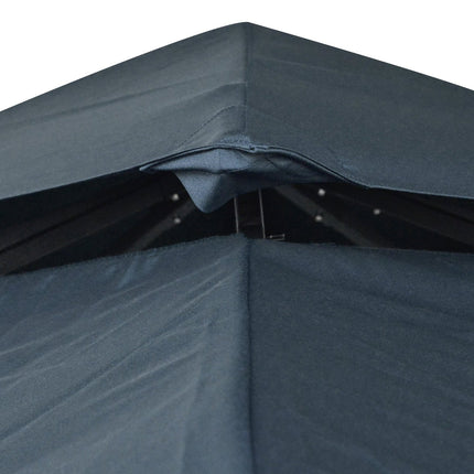 Vervangend Dakpaviljoen Voor Metalen Paviljoen Tuinpaviljoen Feesttent Tuintent Polyester 3X3M Houtskoolgrijs