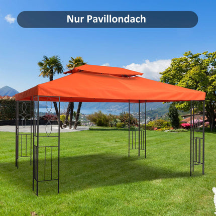 Rust Red Replacement Roof for 3x4M Metal Gazebo