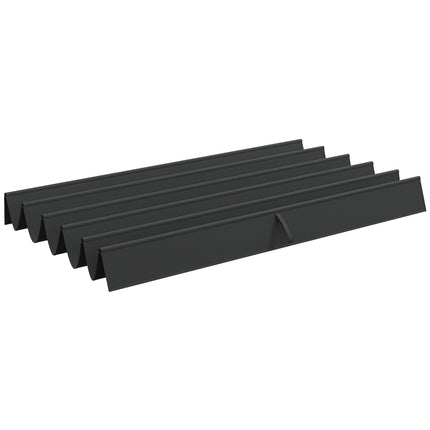 Pergola-Dachersatz 2,5x2,55m, dunkelgrau, wasserdicht