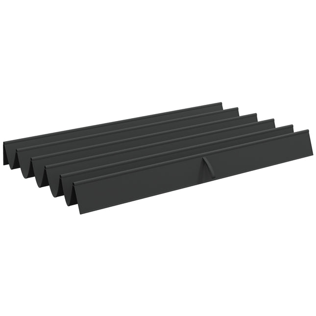 Pergola-Dachersatz 2,5x2,55m, dunkelgrau, wasserdicht