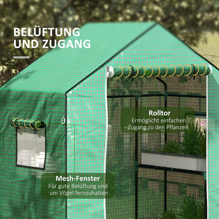 UV-beständige Gewächshaus-PE-Folie für Rolltore und Fenster