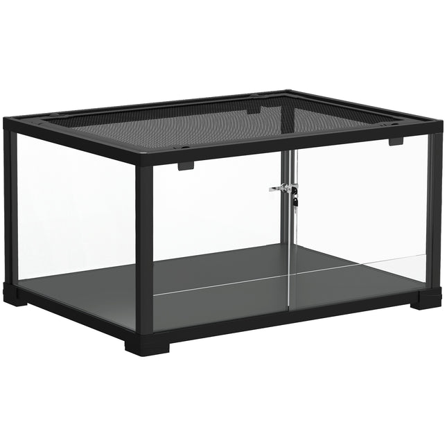 Reptile Vivarium, 86L, Sliding Doors, Secure, 60x45x32 cm
