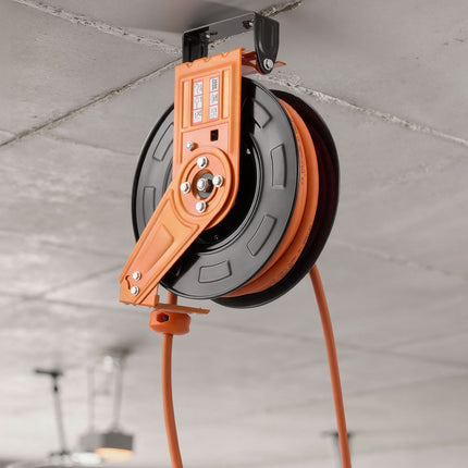 Retractable Air Hose Reel, 15m 3/8in, 300 PSI