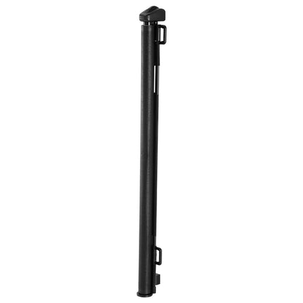 Retractable Baby Gate, 1450mm Wide Mesh, Lock, Black