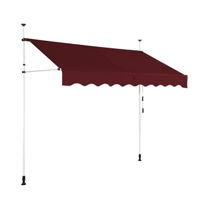 Retractable Balcony Awning, 350 cm, UV-Resistant, Adjustable