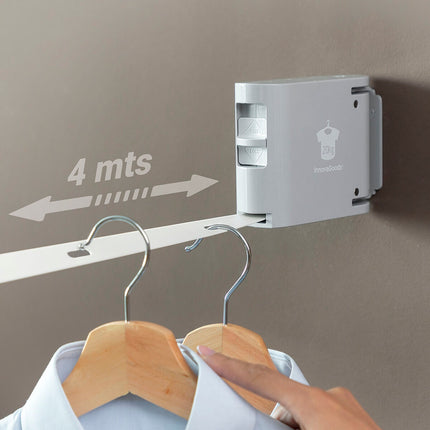 Étendoir à linge rétractable Raclox InnovaGoods