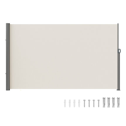 Retractable Side Awning 180x300cm, Waterproof UV30+