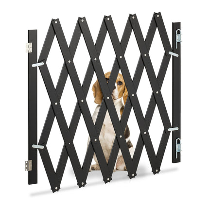 Retractable dog grid Black