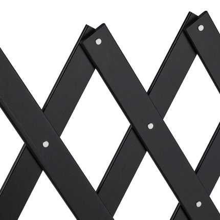 Retractable dog grid Black