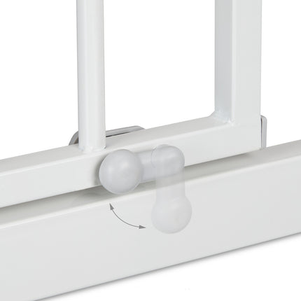 Retractable door guard without drilling