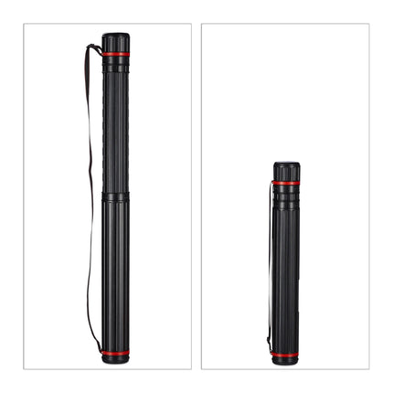 Retractable poster roll