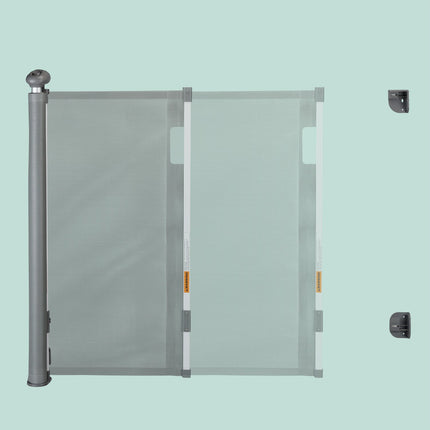 Retractable safety gate