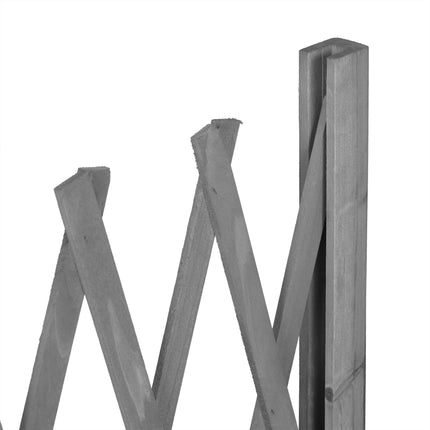 Retractable trellis gray