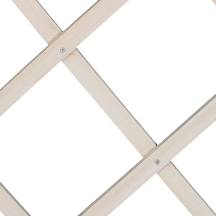 Retractable trellis in wood, set of 3