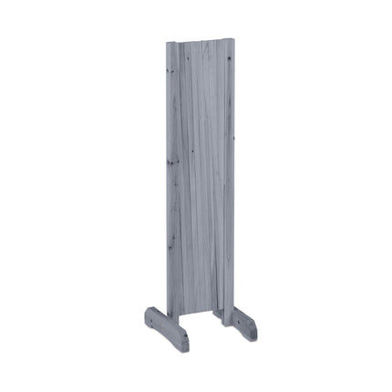 Einziehbares Holzspalier