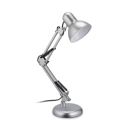 Retro desk lamp silver