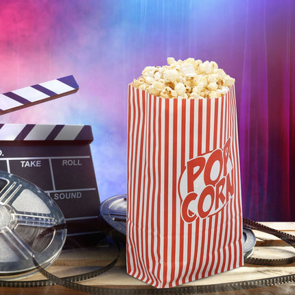 Retro popcorn bags 240 pcs