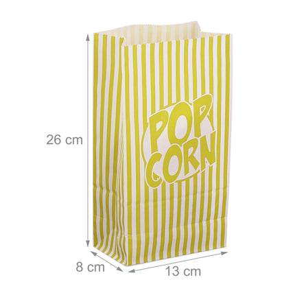 Cône de pop-corn rétro, paquet de 144