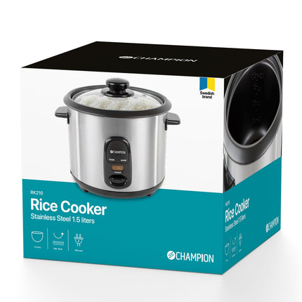Reiskocher 1,5 l 500 W RK210 Schwarz