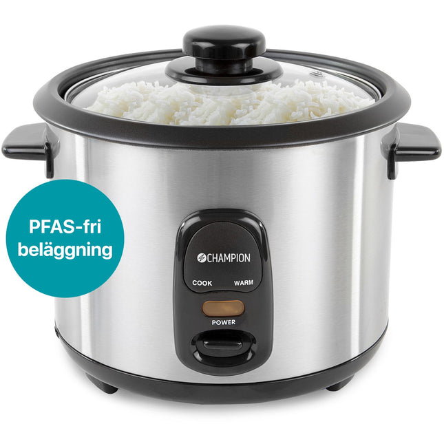 Reiskocher Keramik 1,5L 500W RK500 Edelstahl