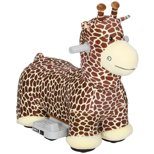 Reitgiraffe, batteriebetrieben, abnehmbarer Bezug, Alter 1,5-5 Jahre