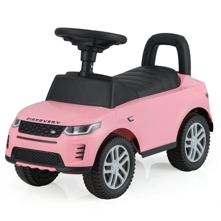 Ride-On Toy Car with Storage, Pink, Safe & Fun for Kids