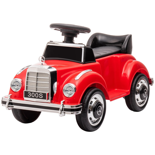 Kinderauto, 18-48 Monate, rot mit Stauraum