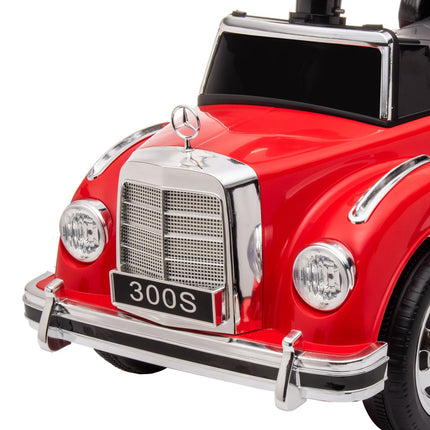 Kinderauto, 18-48 Monate, rot mit Stauraum