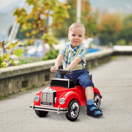 Kinderauto, 18-48 Monate, rot mit Stauraum