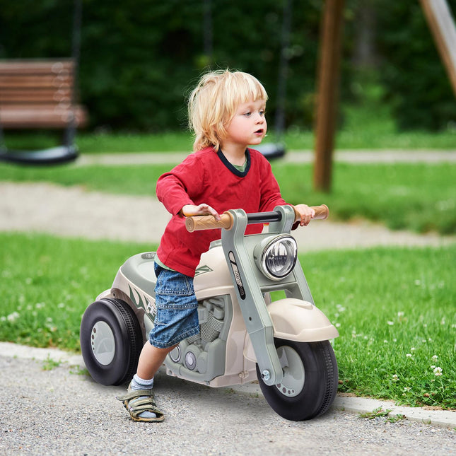 Aufsitzauto mit Musik und Seifenblasen, Cremeweiß, 2-5 Jahre