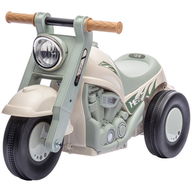 Aufsitzauto mit Musik und Seifenblasen, Cremeweiß, 2-5 Jahre