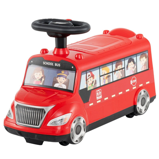 Rutschauto mit Musik &amp; Stauraum &amp; Kippschutz Aufsitzfahrzeug Rutschauto Rutschbus