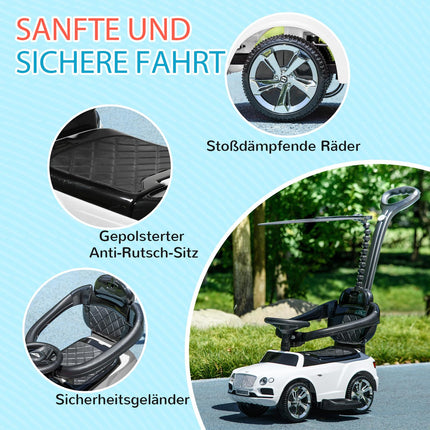 Rutschauto mit Schiebestange, 3-in-1, Kippschutz, 1-3 Jahre