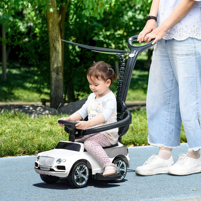 Rutschauto mit Schiebestange, 3-in-1, Kippschutz, 1-3 Jahre